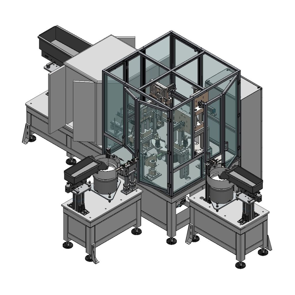 Tavola rotante per assemblaggio componenti