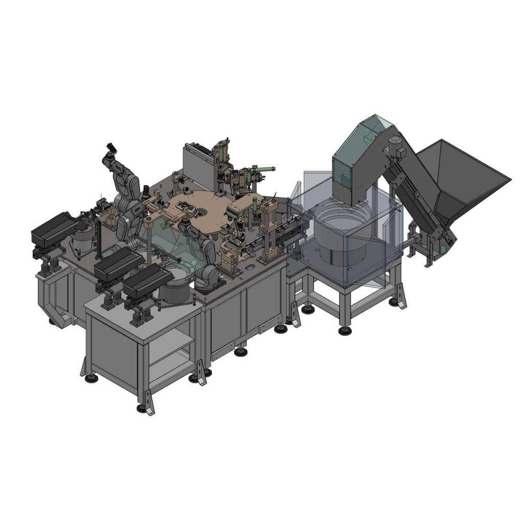 Tavola rotante per assemblaggio componenti