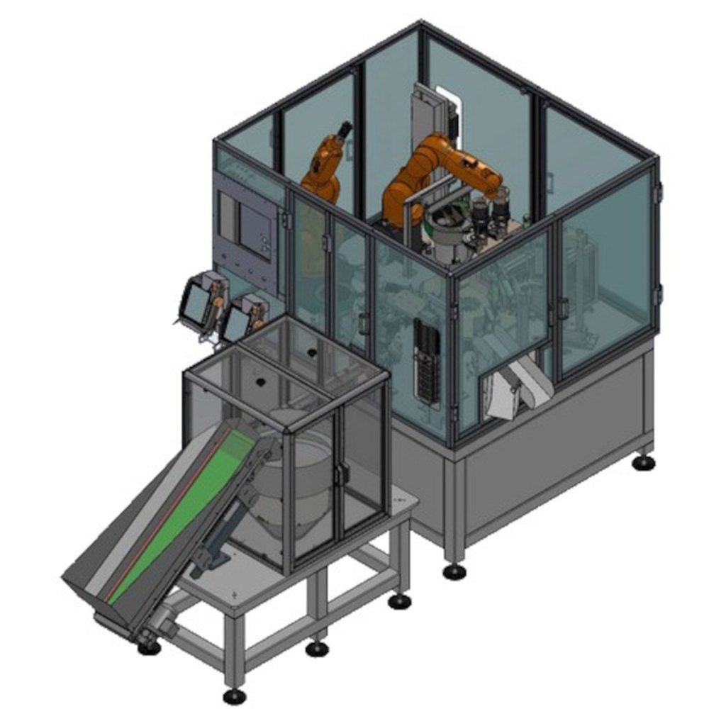 Tavola rotante per assemblaggio componenti